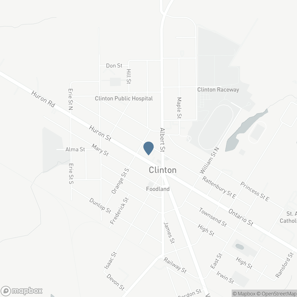 32 RATTENBURY STREET W, Clinton, Ontario N0M 1L0